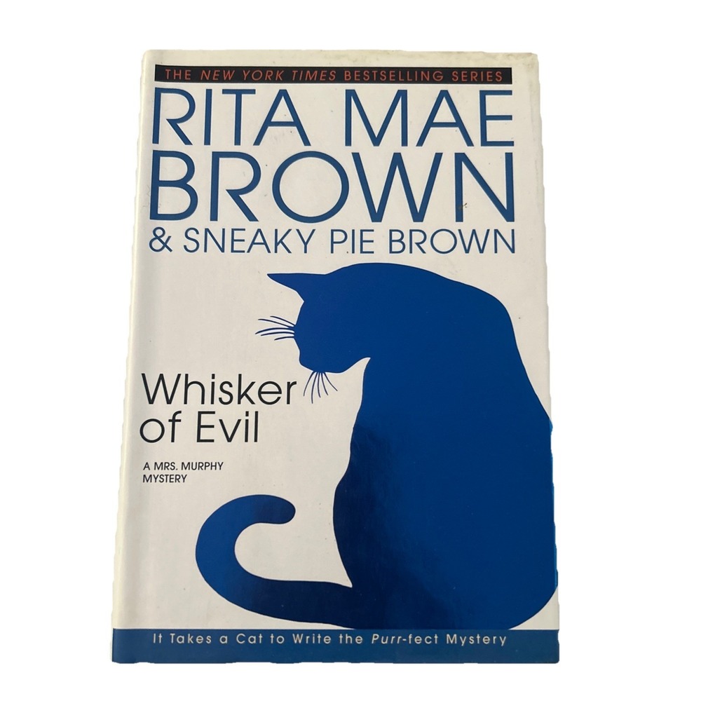 Whisker of Evil‎ Hardcover Rita Mae, Brown, Sneaky Pie Brown